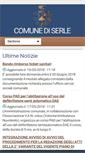 Mobile Screenshot of comune.serle.bs.it
